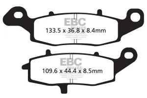 Brakes - FA231HH Fully Sintered - EBC (Front)