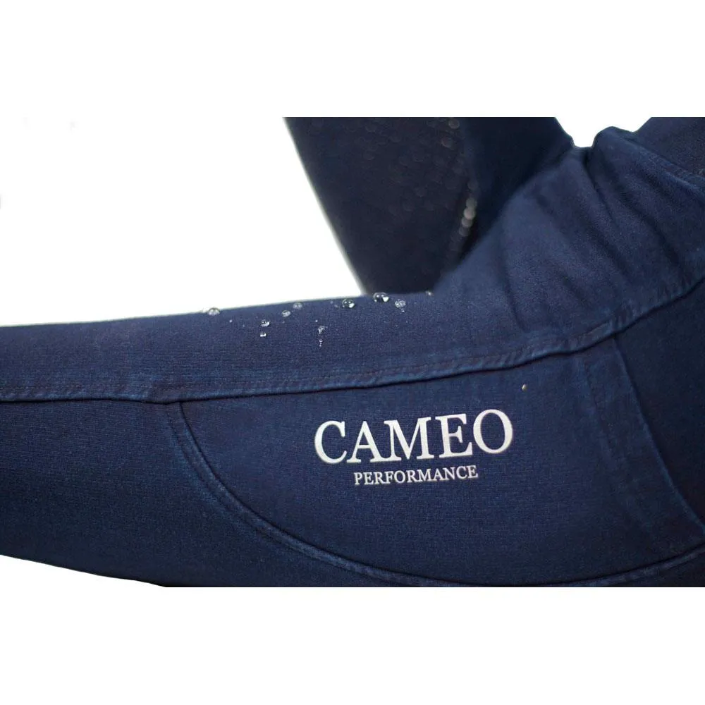 Cameo Equine Water Resistant Denim Horse Riding Tights - Durable & Hard Wearing
