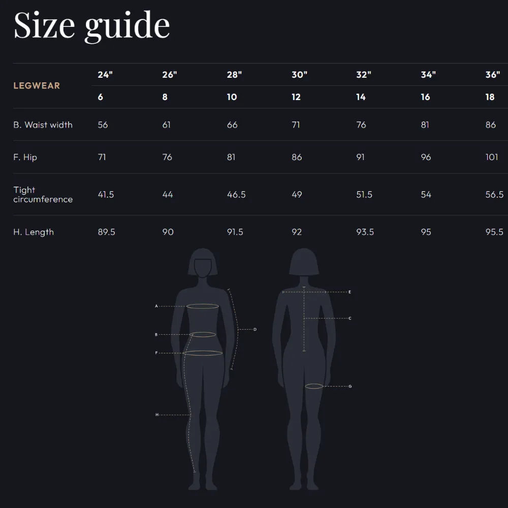Cameo Equine Water Resistant Denim Horse Riding Tights - Durable & Hard Wearing