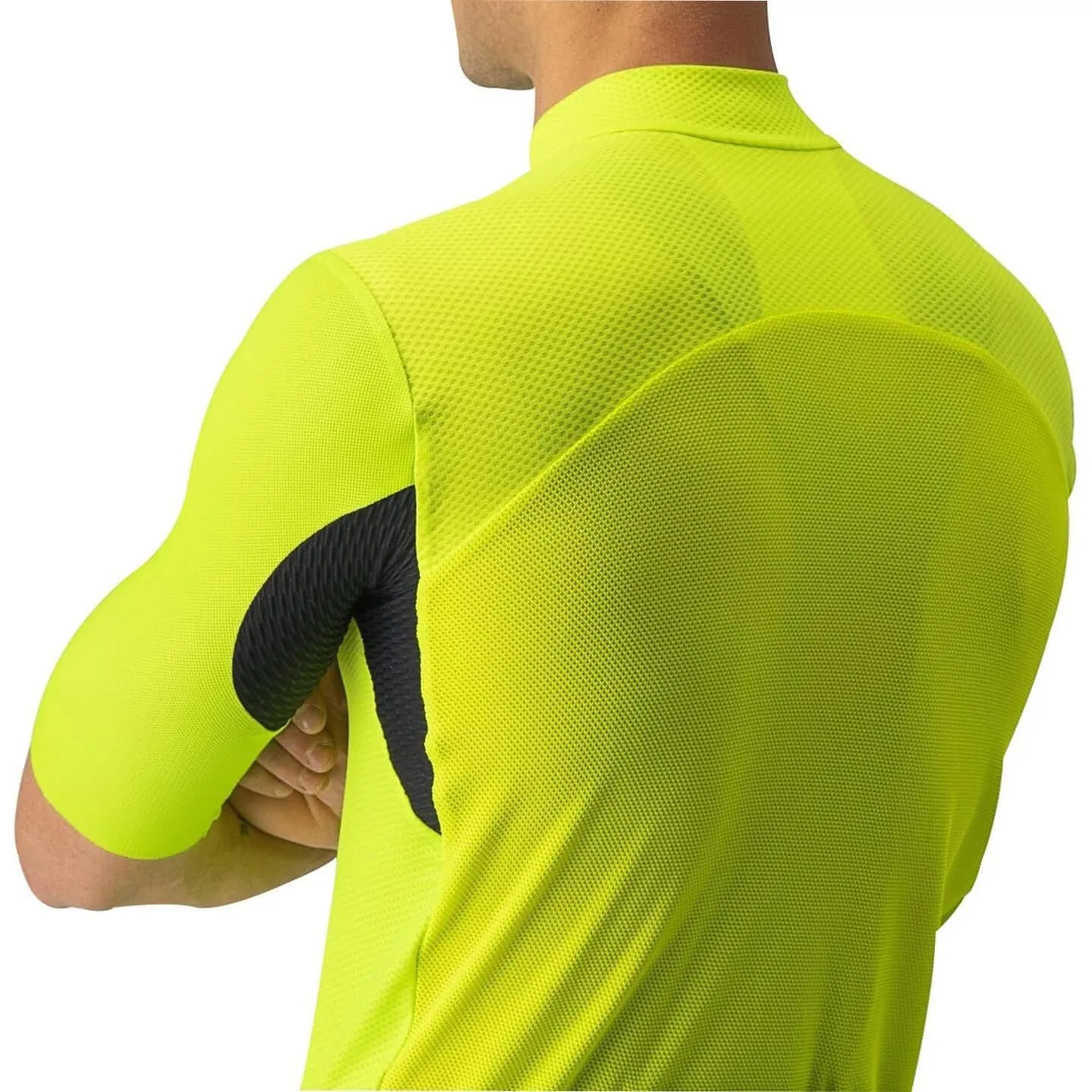 Castelli Endurance Elite Short Sleeve Mens Cycling Jersey - Yellow