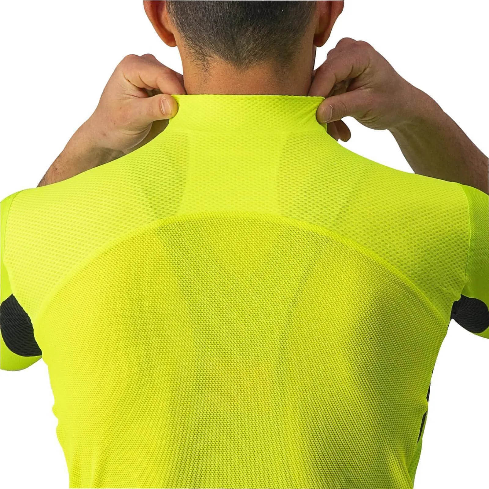 Castelli Endurance Elite Short Sleeve Mens Cycling Jersey - Yellow