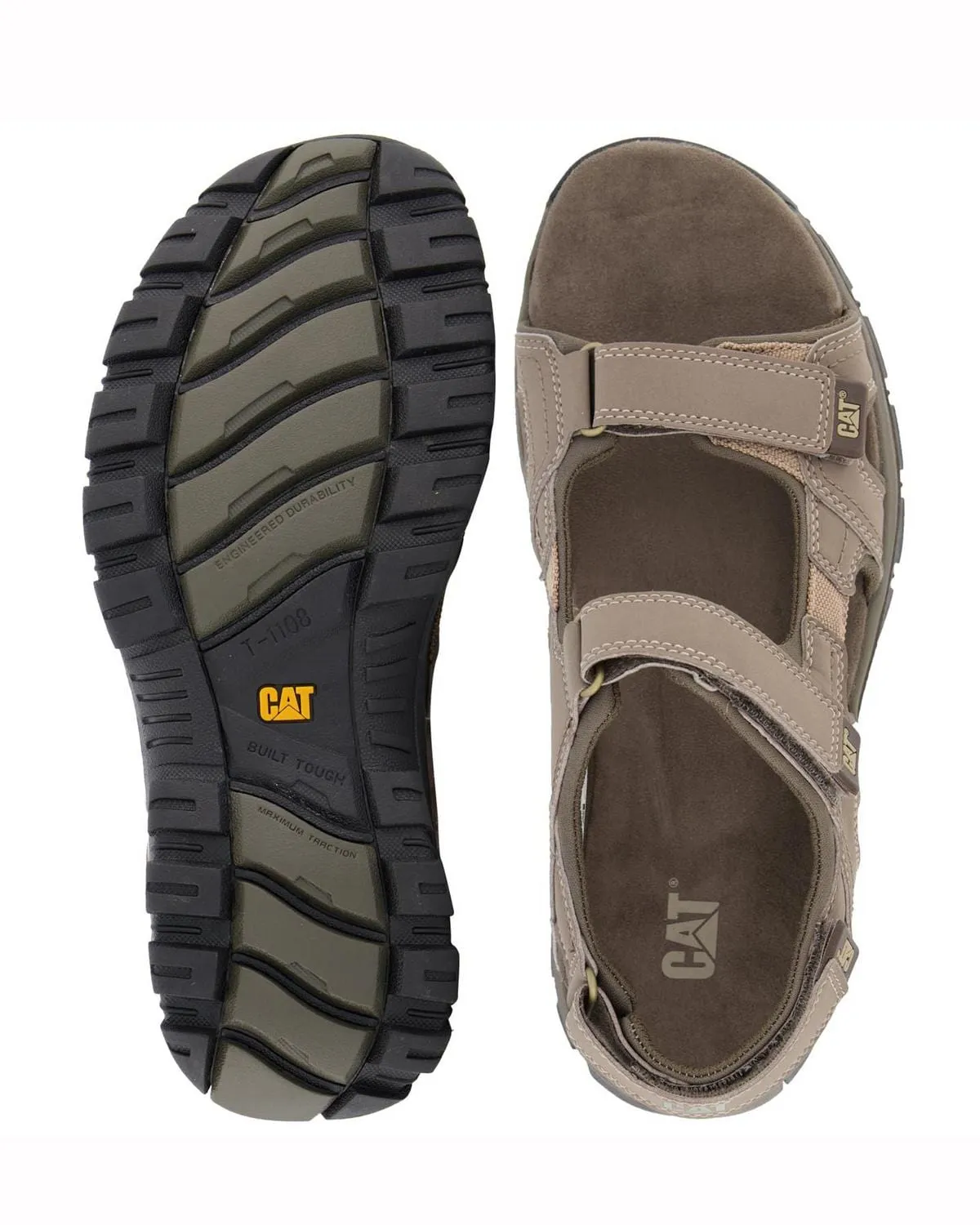 Caterpillar Giles Worn Brown