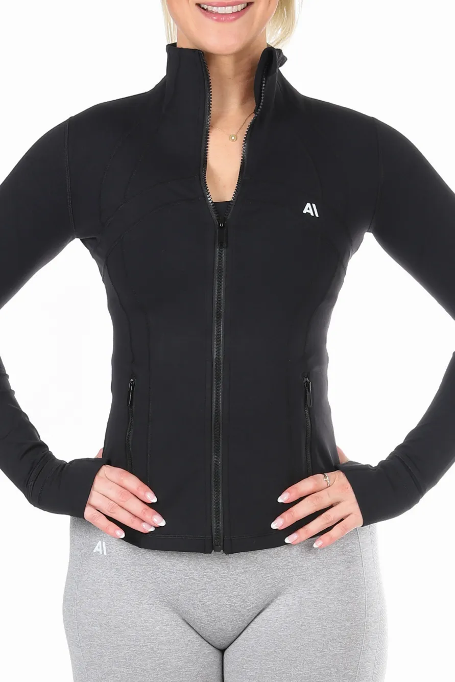 Cathy BBL Running Jacket Black