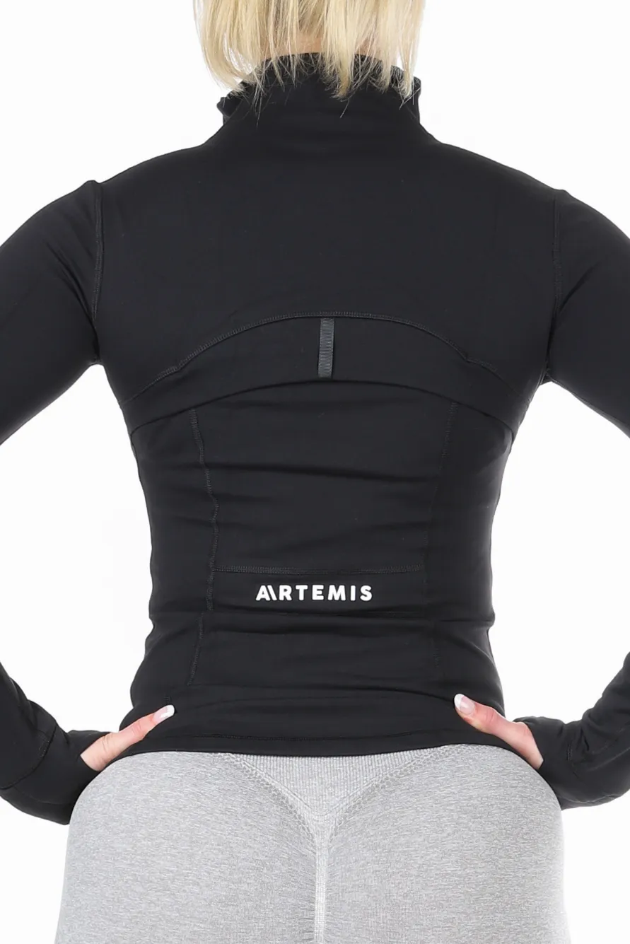 Cathy BBL Running Jacket Black
