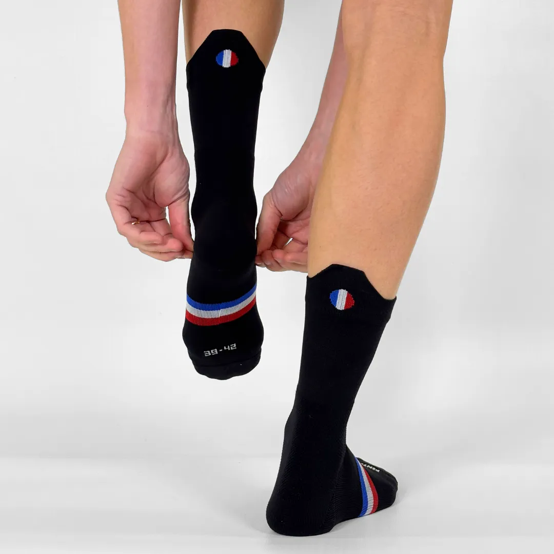 Chaussettes de running - La noire unie