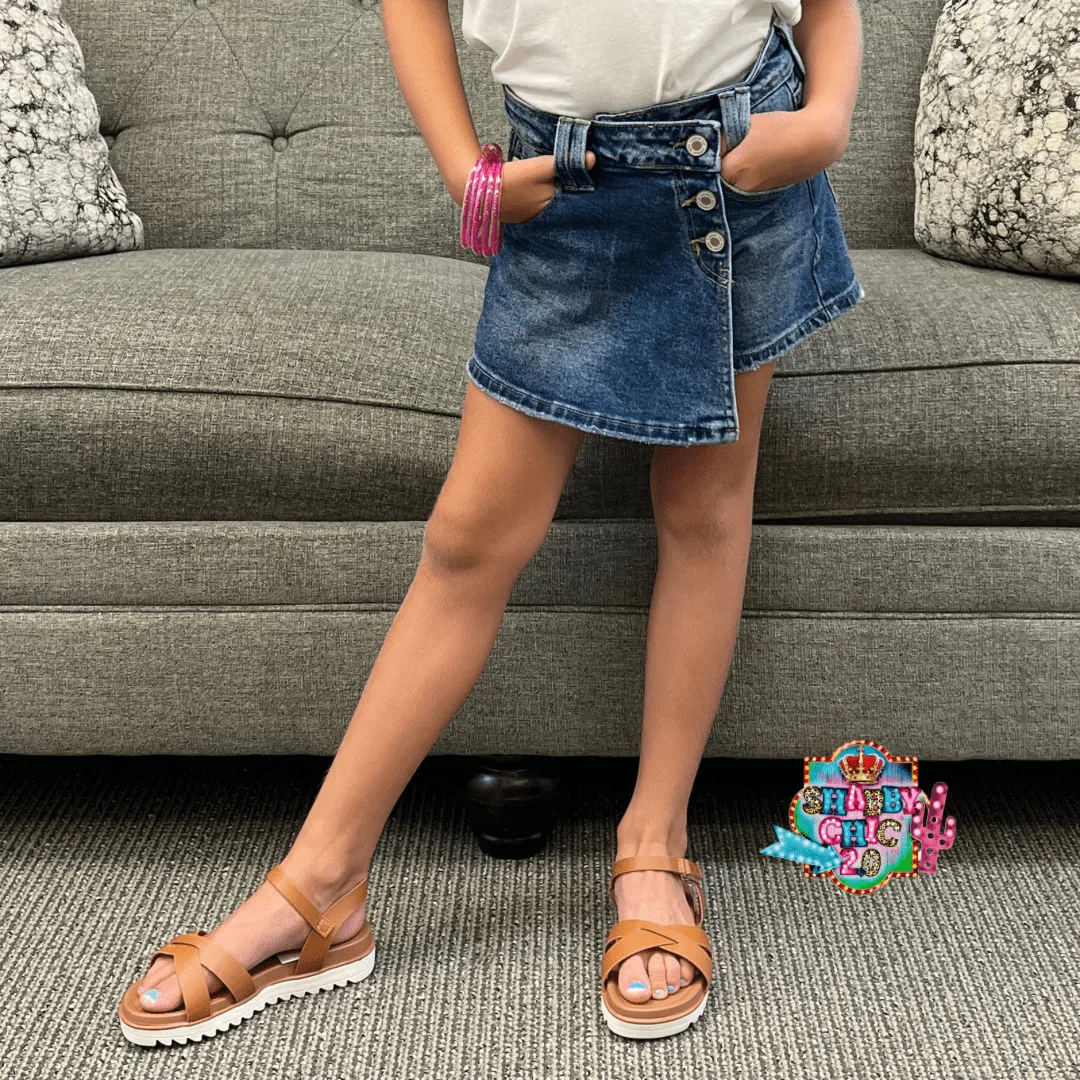 Children's Denim Skort