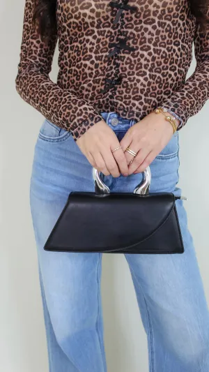 Chrome Black Bag