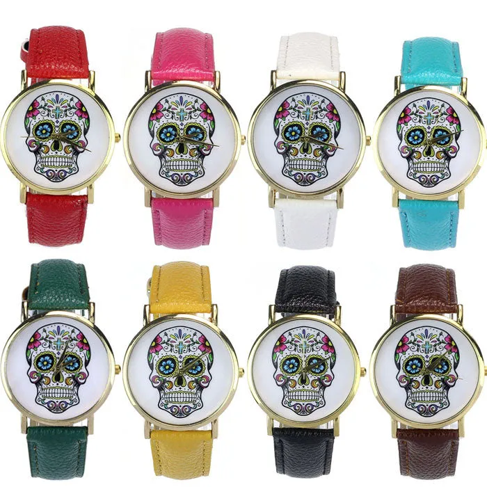 Classic Fashion Skull Quartz Watch