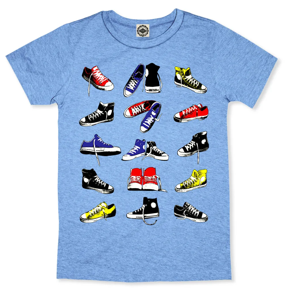 Classic HP Multi Sneakers Kid's Tee