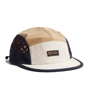Coal Provo UPF 5 Panel Hat Off White Navy