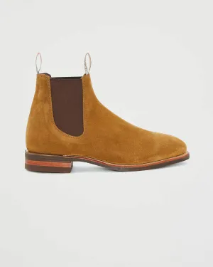 Comfort Craftsman Tobacco Suede Leather