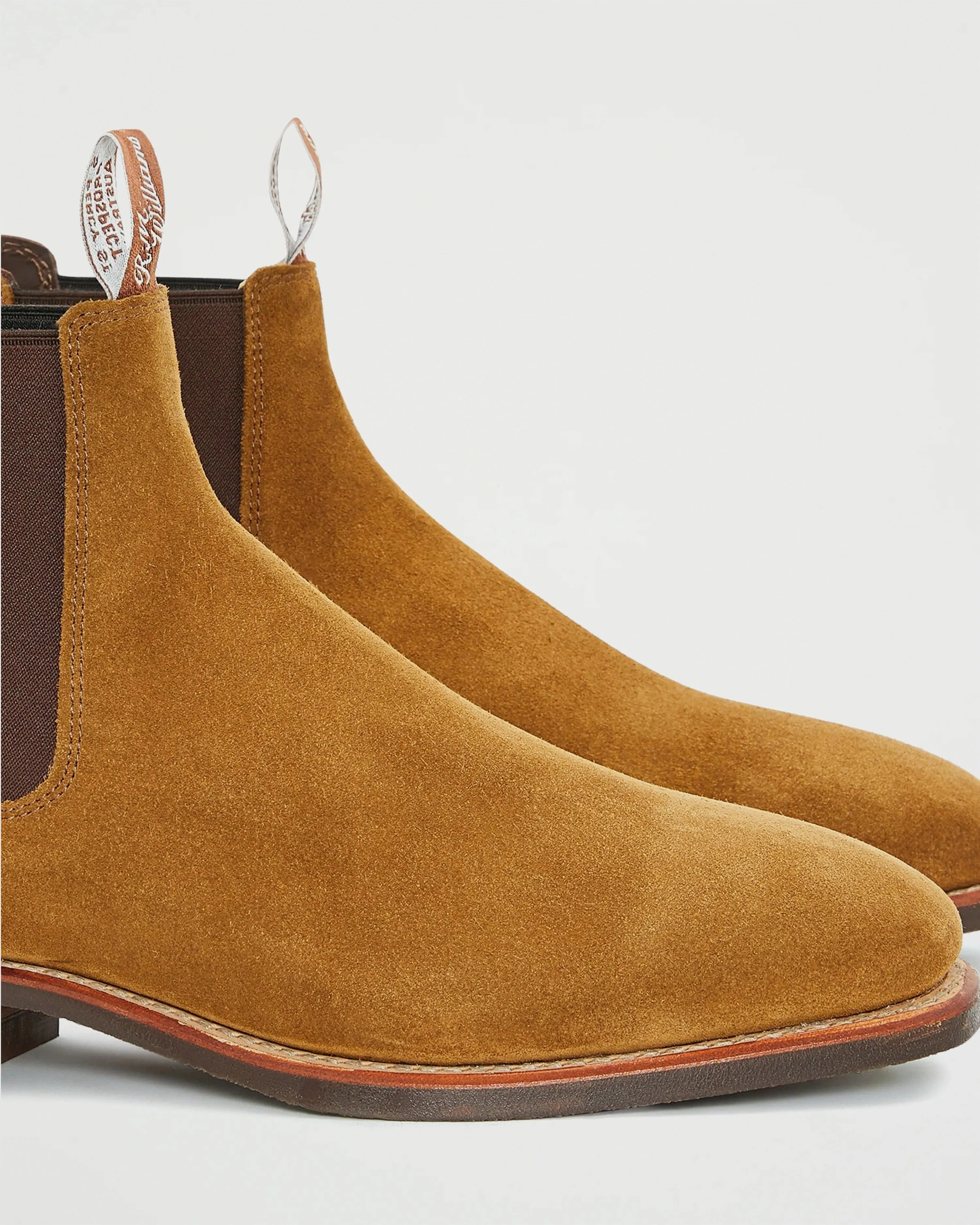 Comfort Craftsman Tobacco Suede Leather