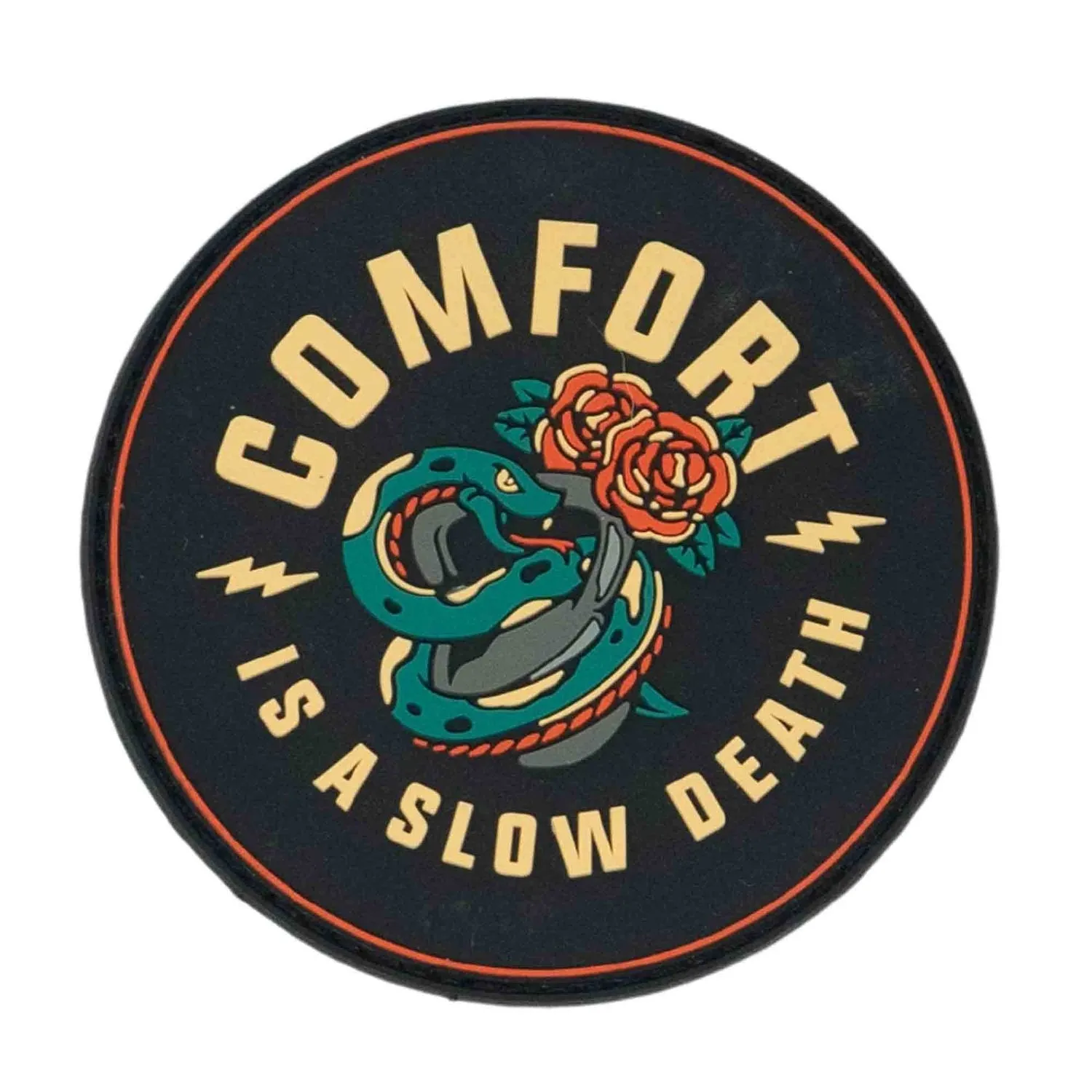 Comfort Is A Slow Death Velcro Patch
