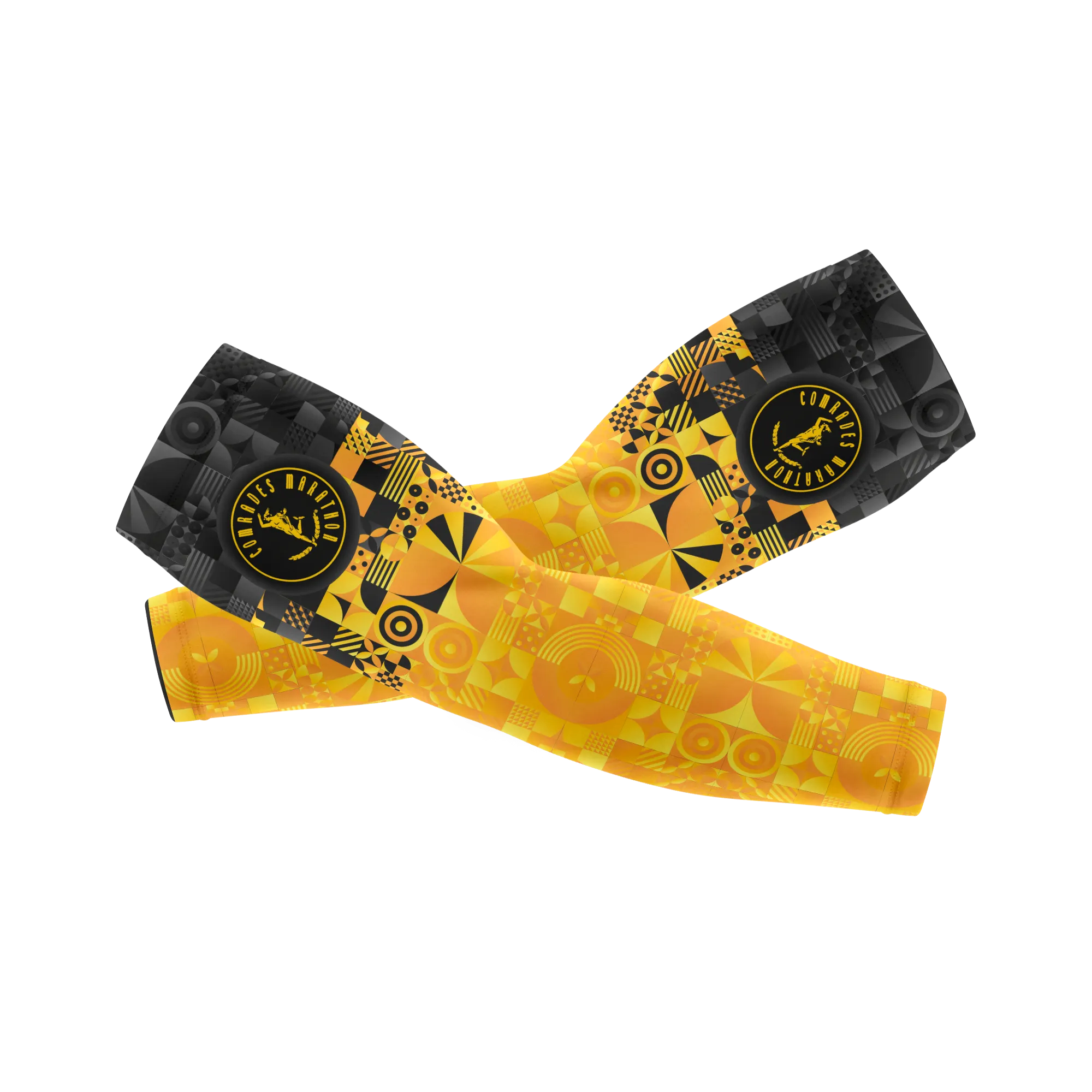 Comrades Marathon Yellow Arm Sleeves
