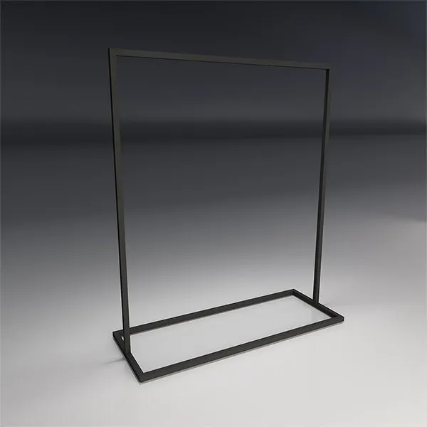 CR016 Metal Hanging Clothes Display Rack Organization
