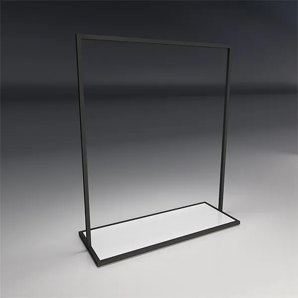 CR016 Metal Hanging Clothes Display Rack Organization