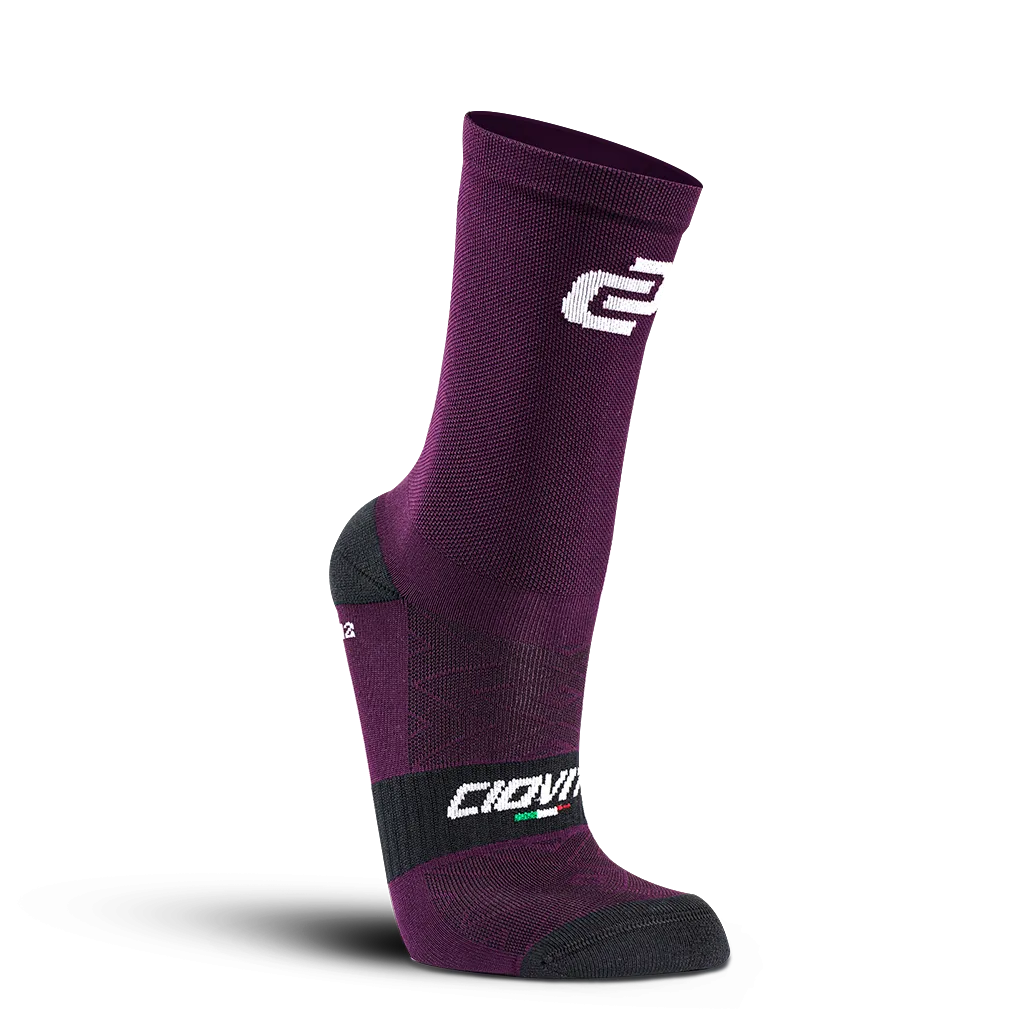 Crew Socks (Plum)