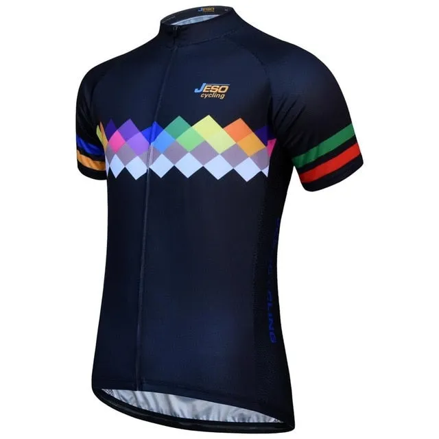 Cycling Jersey Men Summer MTB Bike Jersey Short Sleeve Breathable Factory Directly Sale Bicycle Clothing Wear camisa ciclismo