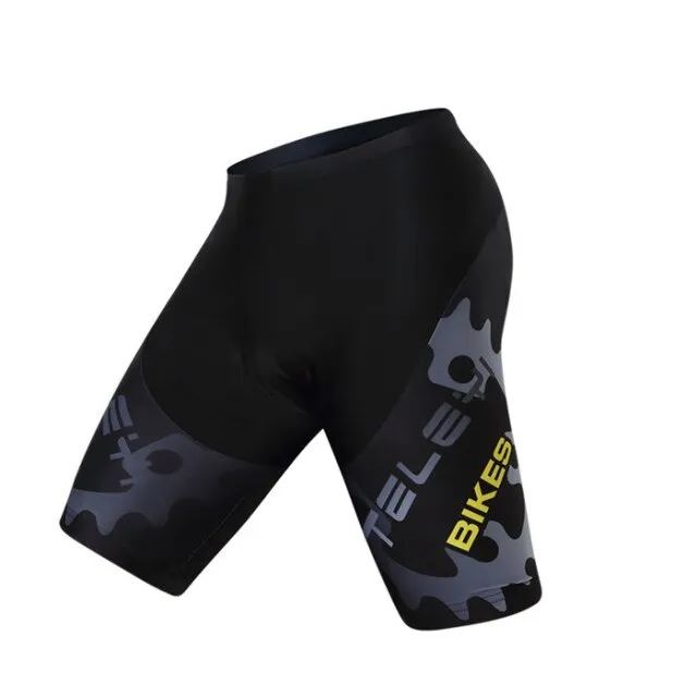 Cycling shorts Men's Bike Short Padded proTeam MTB bicycle Bottom Road mountain short Breathable Sportswear for male black
