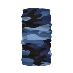 Dark Blues Camo Neck Warmer Morf Scarf