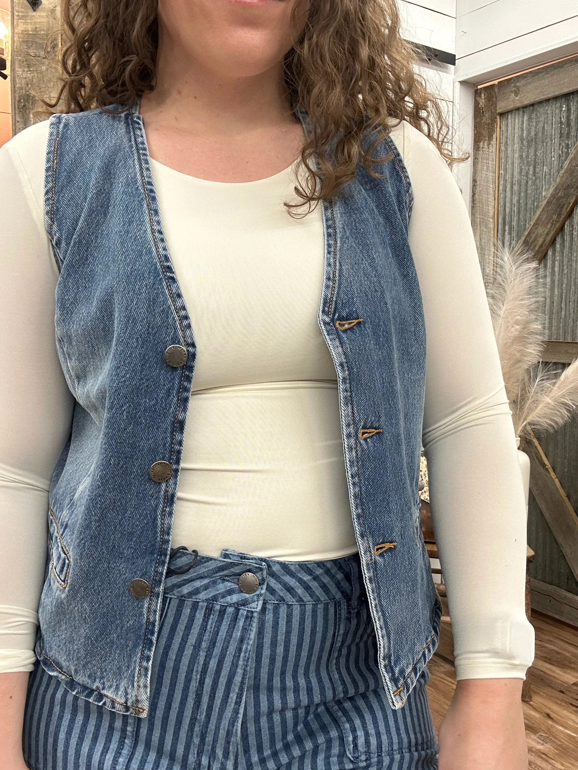 Dellis Denim Vest