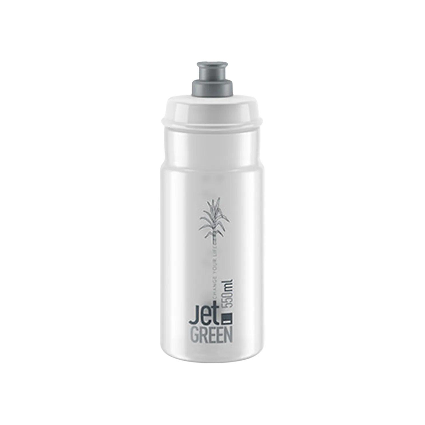 Elite Bottle Jet - Green Clear Grey Logo