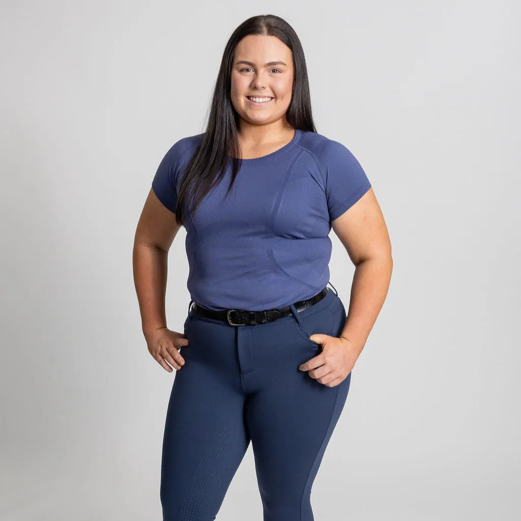 Elite Performance Series Training Top-Blueberry