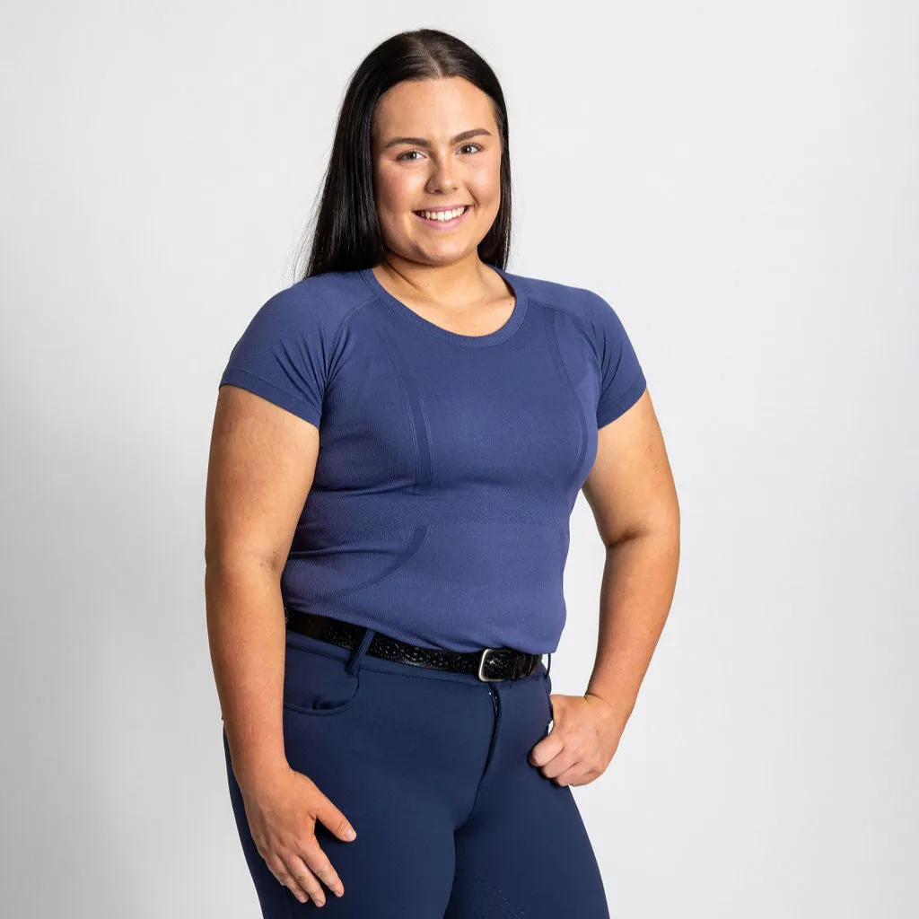 Elite Performance Series Training Top-Blueberry