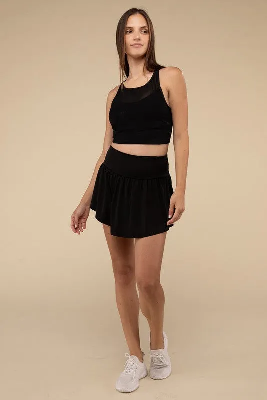 EMMA TENNIS SKIRT (BLACK)