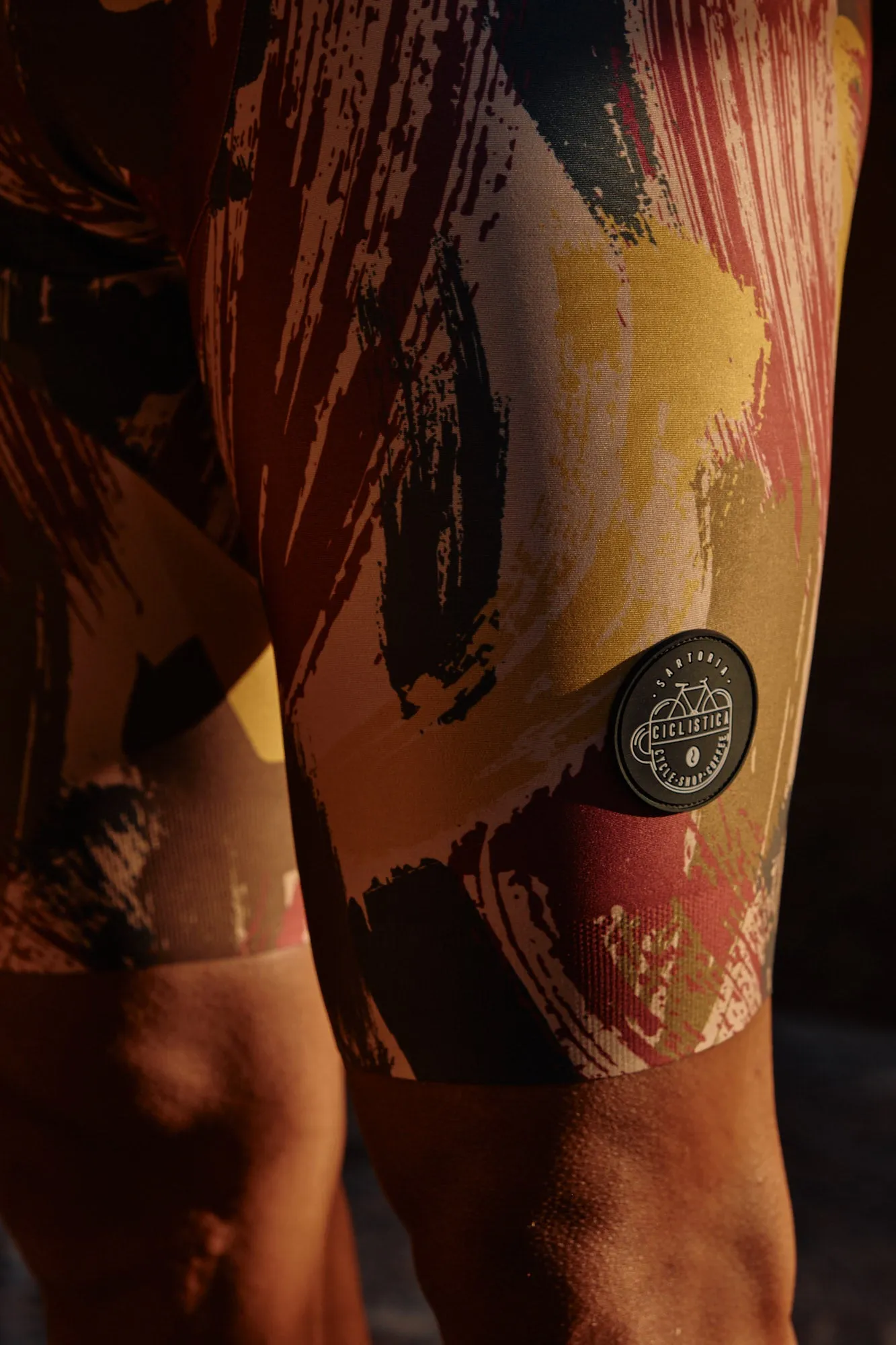 Enhanced Aero road bib - Camo paint