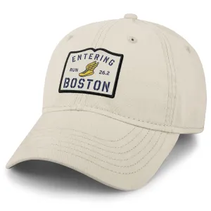 Entering Boston Run 26.2 Dad Hat