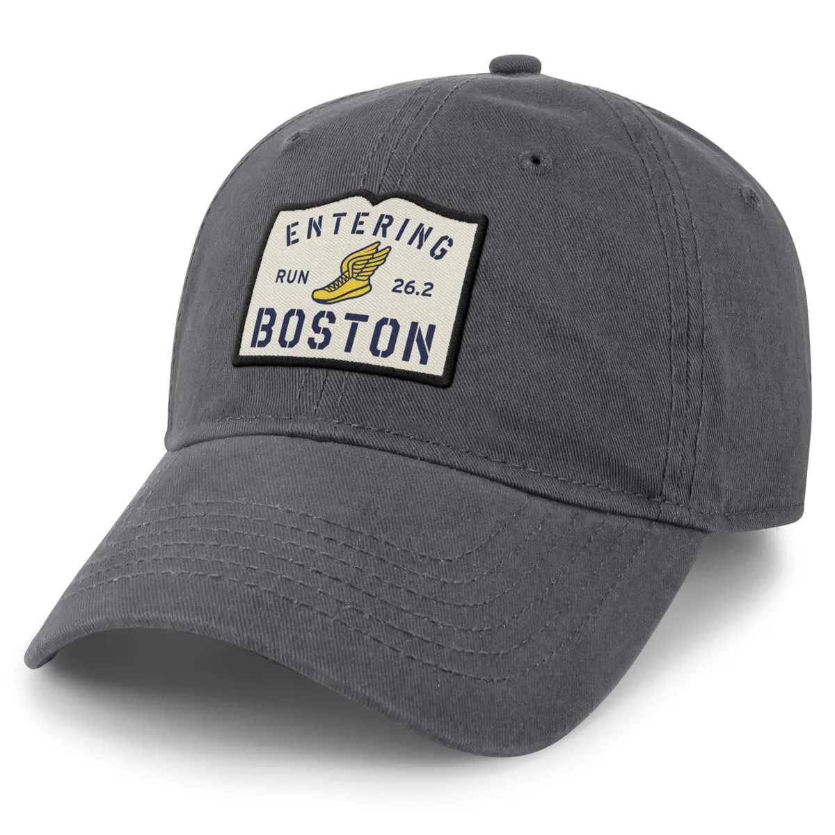 Entering Boston Run 26.2 Dad Hat