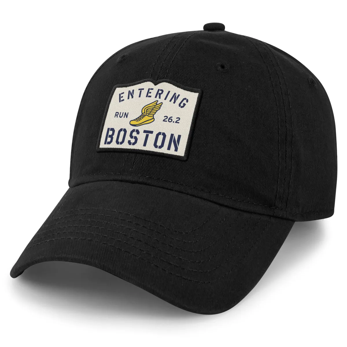 Entering Boston Run 26.2 Dad Hat