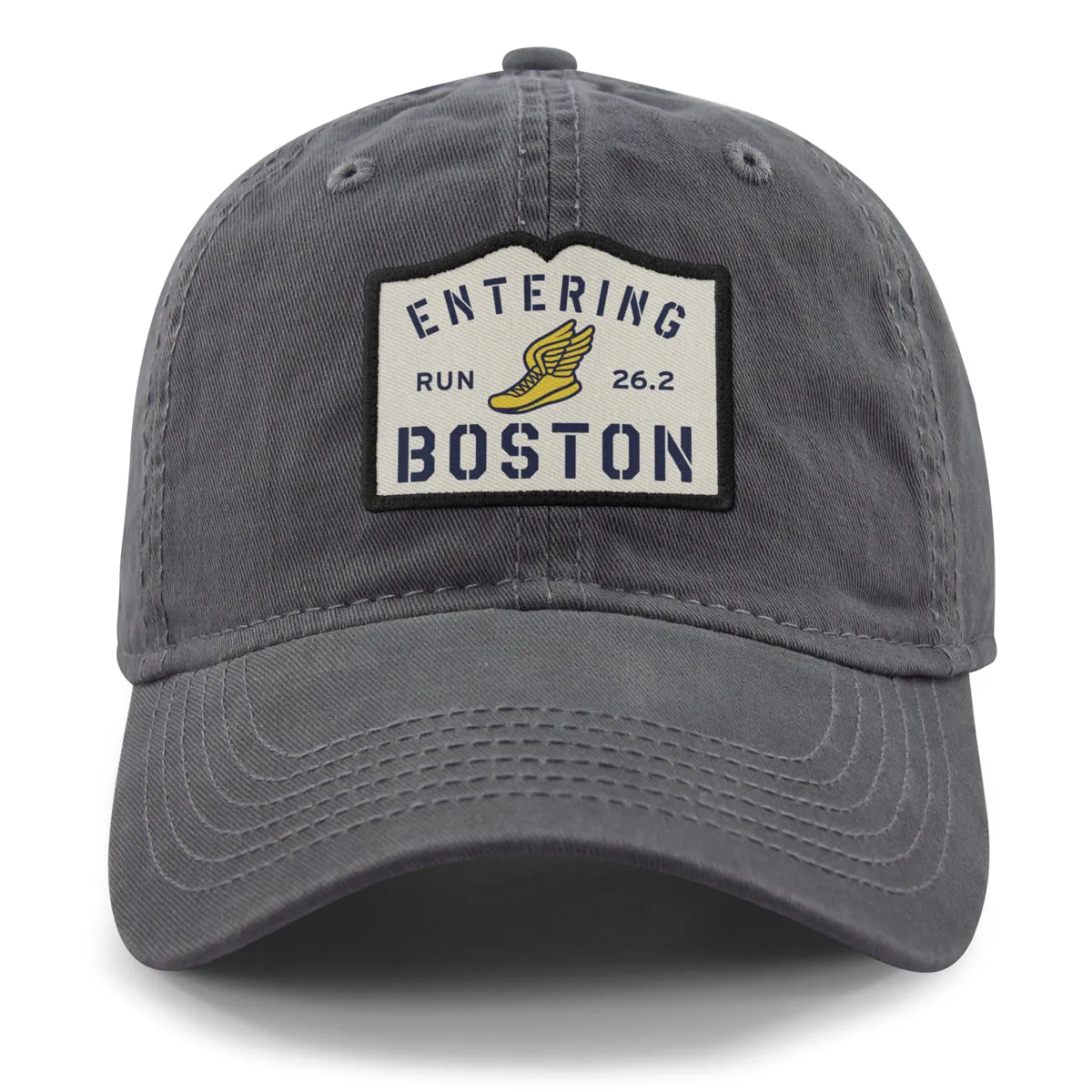 Entering Boston Run 26.2 Dad Hat
