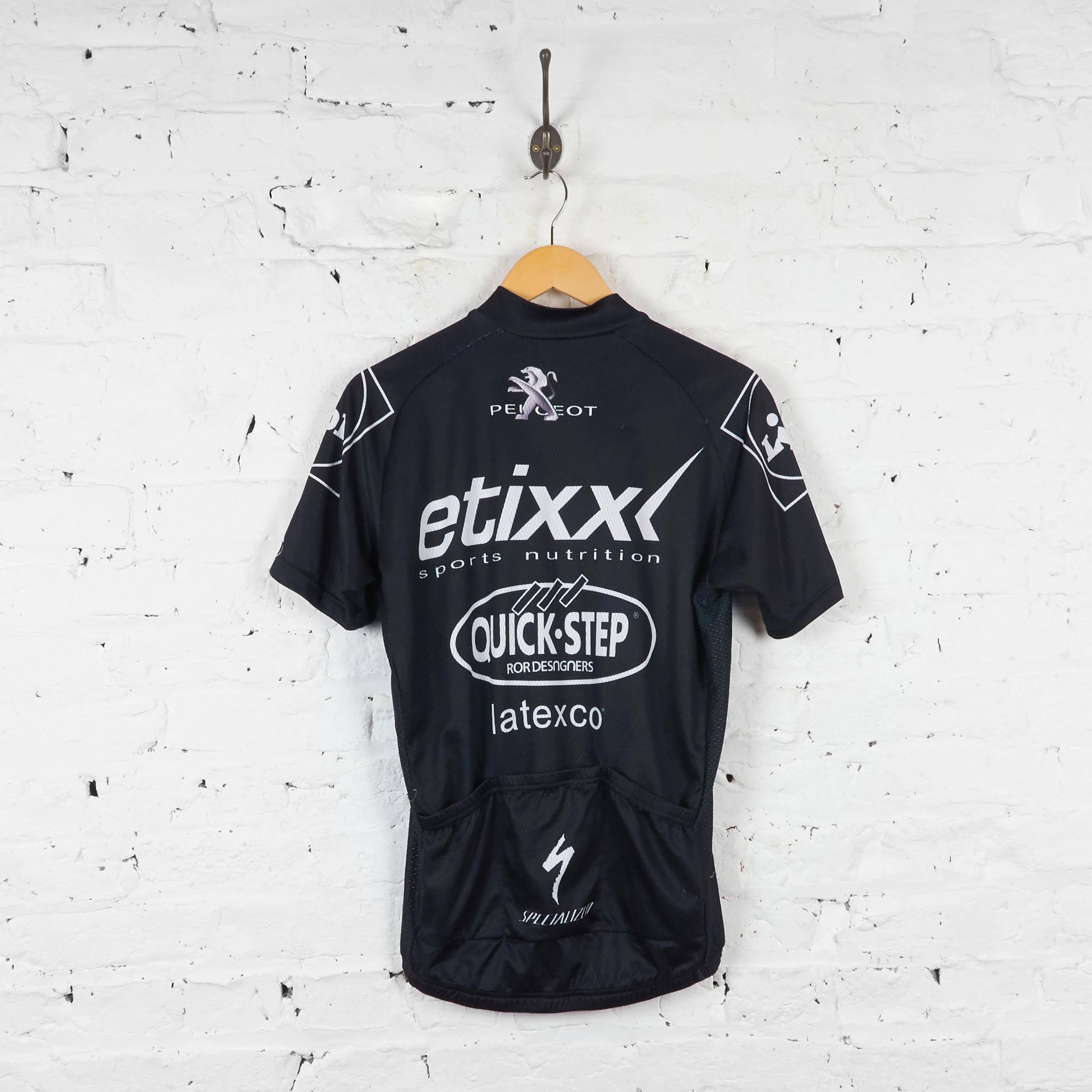 Etixx Quick Step Cycling Jersey - Black - XL
