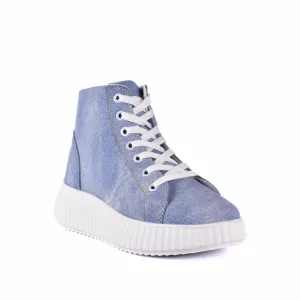 Everyday Denim Ankle Sneakers