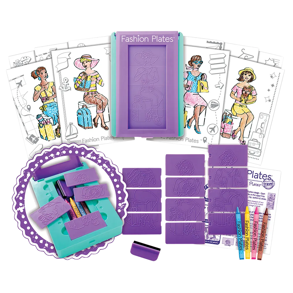 Fashion Plates Classic Travel Set