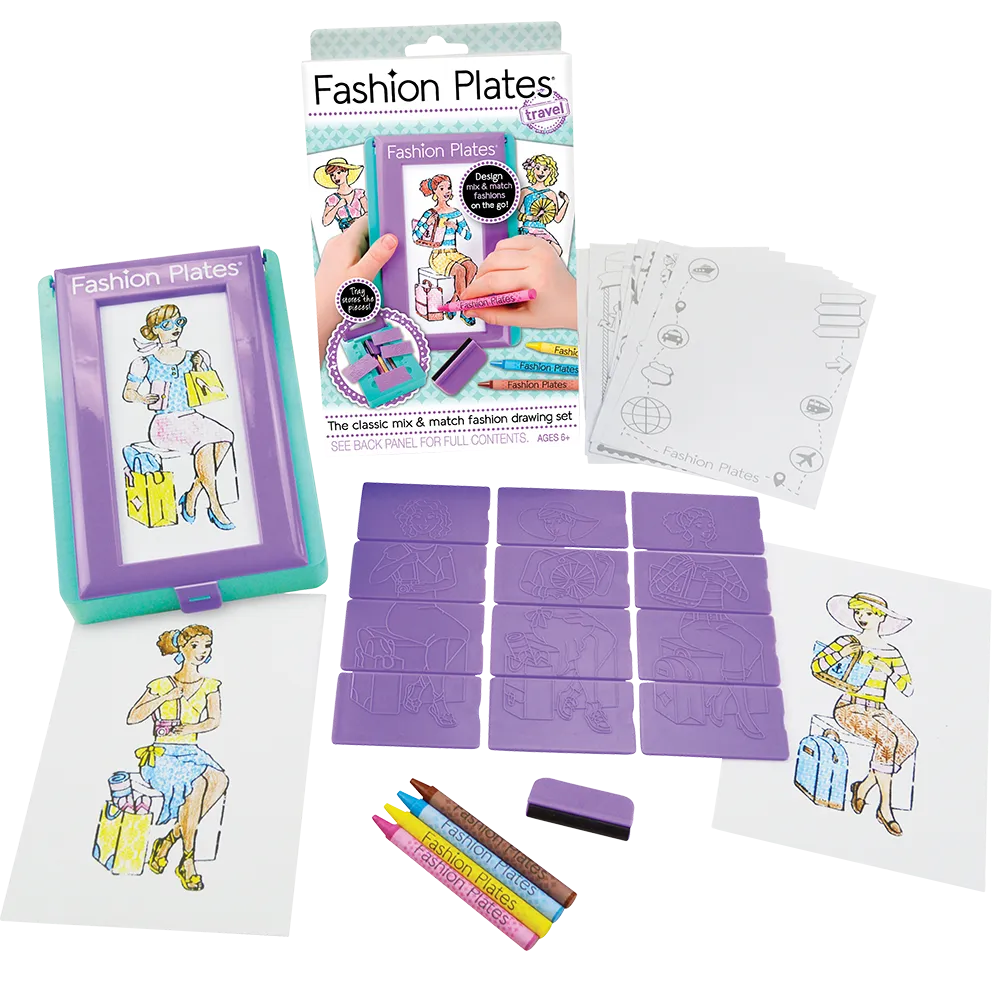 Fashion Plates Classic Travel Set