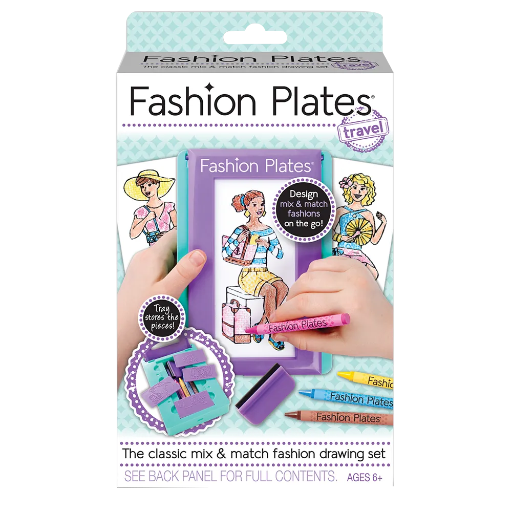 Fashion Plates Classic Travel Set