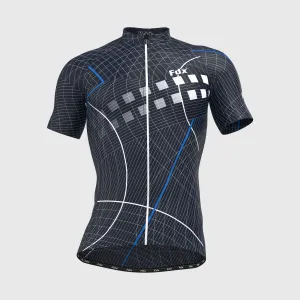 Fdx Classic II Blue Men's & Boy's Short Sleeve Summer Cycling Jersey