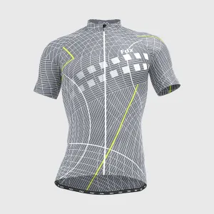 Fdx Classic II Grey Men's & Boy's Short Sleeve Summer Cycling Jersey