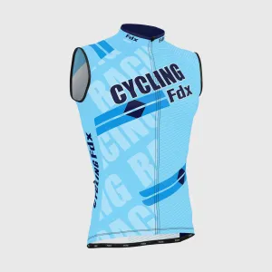 Fdx Core Blue Men's & Boy's Sleeveless Summer Cycling Jersey
