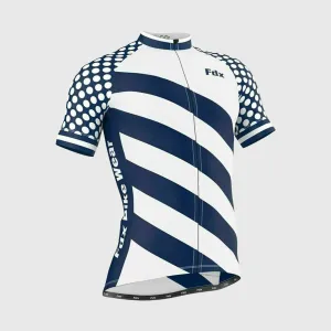 Fdx Equin White Men's & Boy's Short Sleeve Summer Cycling Jersey