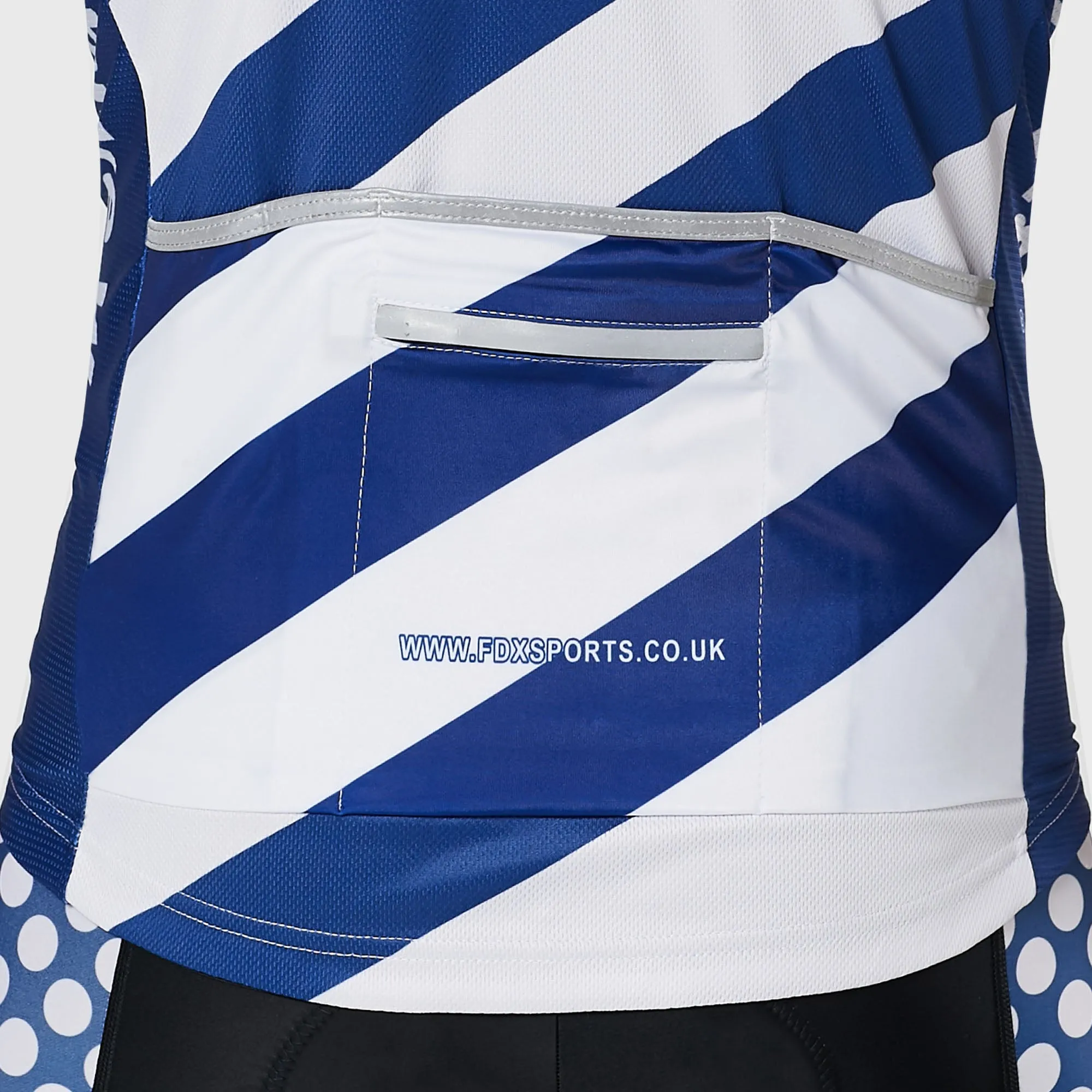 Fdx Equin White Men's & Boy's Short Sleeve Summer Cycling Jersey