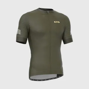 Fdx Essential Green Men's & Boy's Short Sleeve Summer Cycling Jersey