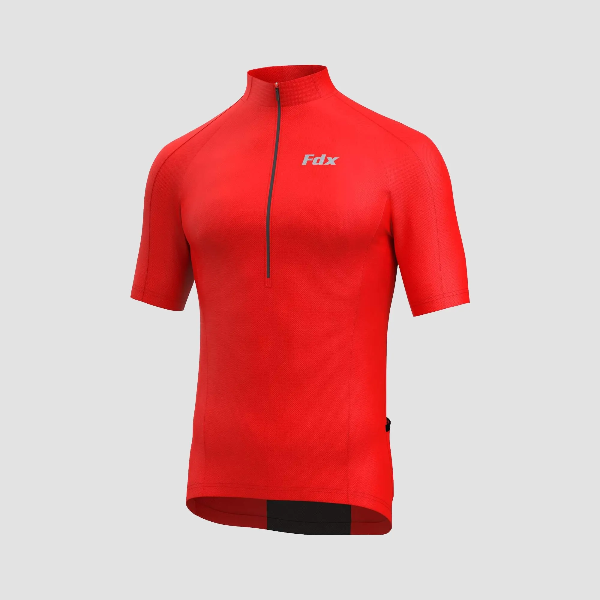 Fdx Pace Red Men's & Boy's Short Sleeve Summer Cycling Jersey