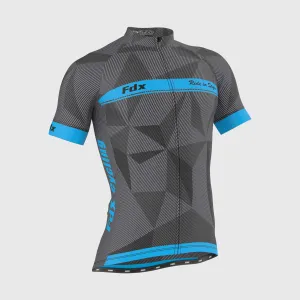 Fdx Splinter Blue Men's & Boy's Short Sleeve Summer Cycling Jersey