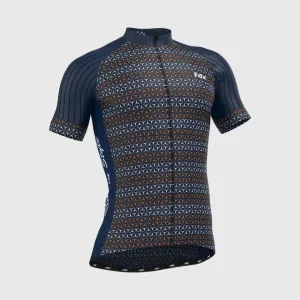 Fdx Vega Blue Men's & Boy's Short Sleeve Summer Cycling Jersey