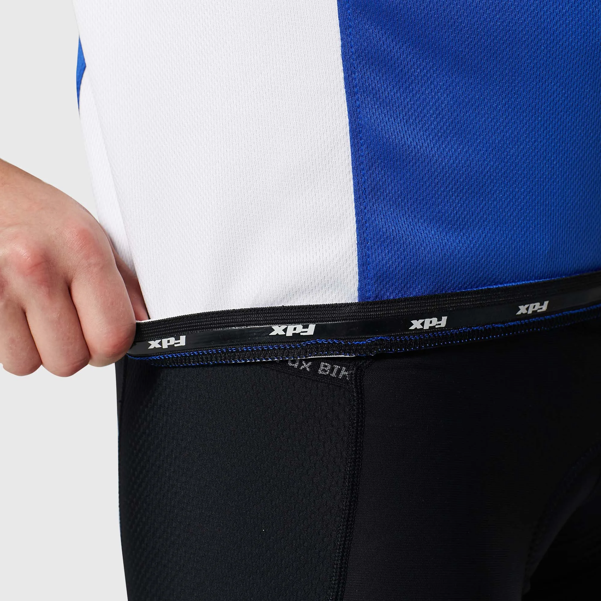 Fdx Vertex Blue Men's & Boy's Short Sleeve Summer Cycling Jersey