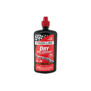 Finish Line Teflon-Plus Dry Lube 8oz Drip Bottle 8/cs